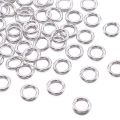 50pcs SILVER Jump Rings for Jewellery Making and Resin Jewellery or Handmade Jewellery making. 