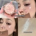 Face Water Gloss Highlighters Cream 3color Mashed Potatoes Eyeshadow Waterproof Lasting Glitter Brightening Light Monochrome Eye Shadow. 