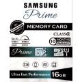Samsung 16GB  32 GB MicroSD Card. 
