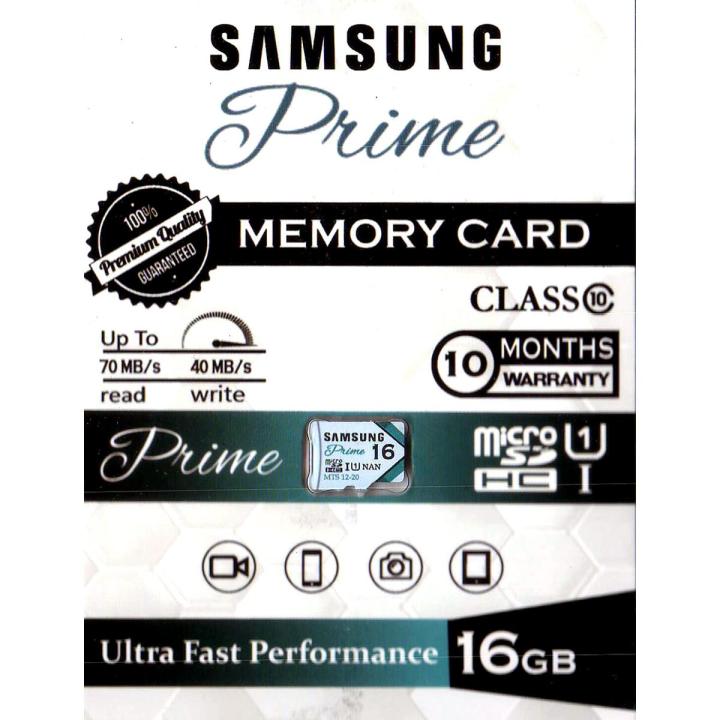 Samsung 16GB  32 GB MicroSD Card