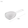 Fine Mesh Strainer Oval Easy to Clean Flour Sieve for Quinoa Juice Household 16cm. 