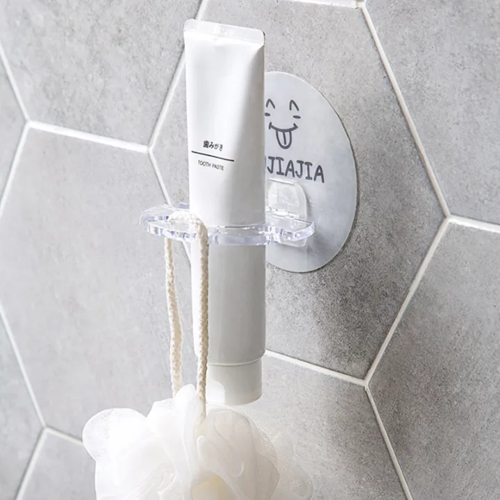 Self-adhesive%20Wall%20Mount%20Toothpaste%20Dispenser%20Toothbrush%20Holder%20Storage%20Squeezer%20Shaver%20Holder%20Bathroom%20Organizer%20Accessories%20-%20Image%206