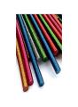 5 large (11mm thick) Hot Glue Gun_Glitter Sticks - MultiColor. 