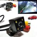 QS Car Rear View Camera Night Vision Reversing Auto Parking Monitor CCD Waterproof 170 Degree HD Video Universal Cars, SUV, Trucks, RV. 