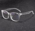 Original Transparent Square Frame Glasses for Men - Women Clear Lens Glasses Anti Blue Frame Spectacles For Men And Women. 