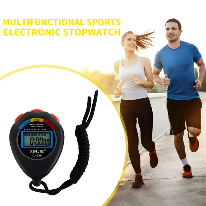 XJ-398 XINJIE Multi-Functional Portable Professional Digital Sports Stopwatch