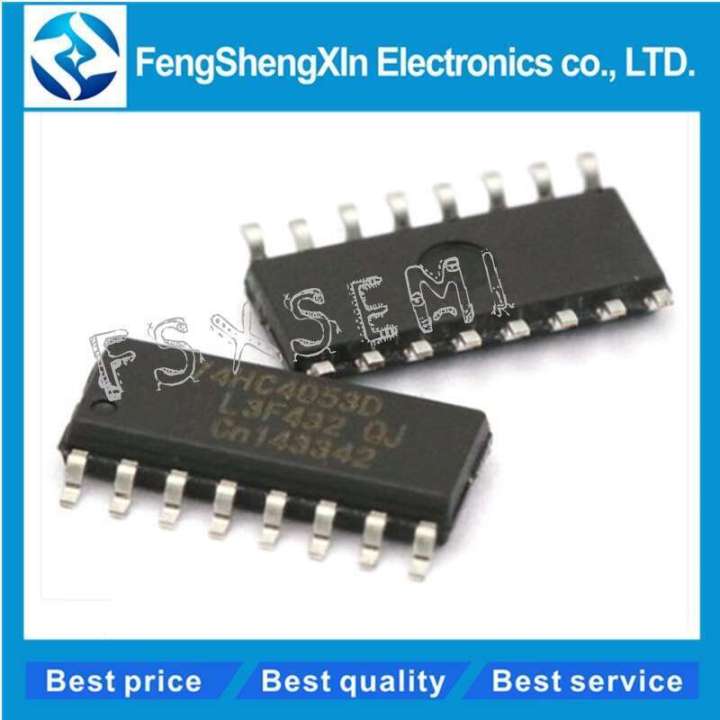 Set of 10 Components Ic 74hc4053 74hc4053d Sn74Hc4053Dr Hc4053 Sop-16 ...