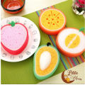 Cute Fruit Shaped Bath Sponge For Body Cleaning Lovely Baby Body Sponge. 