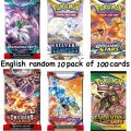 Spanish/French/Spanish Pokémon TCG: Silver Tempest Booster OBSIDIAM FLAMES PARADOX RIFT Display Pokemon Cards Kids Toys. 