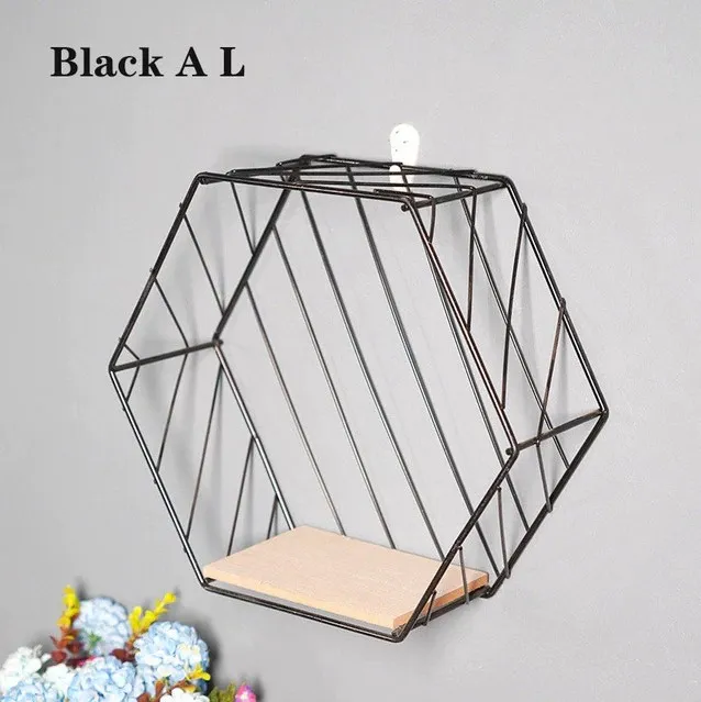 Premium Designer Home Decoration Rack Storage Rack Wall-Mounted Nordic ...