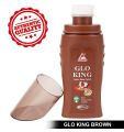 Yuppies Glo King Liquid Shoe Polish Brown 75 ml Bottle (Made in Malaysia). 
