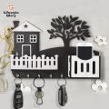 Lifestyle Glory Brand Wooden Home Tree Mobile and Keys Holder I Key Holder Wall I Key Holder For Wall I Key Holder Wall Hanger I Key Holder Wall Hanging I Key Holders I Home Design Key Holder I Decorating items I Decorating items for home. 