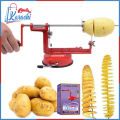 Online Karachi - 1 Pc Potato Twister Potato Slicer Stainless Steel Kitchen Accessories Tornado Slicer Manual Cutter Spiral Chips. 