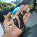 USB 5V to 12V or 9V Booster Converter Cable Modem Router Power bank Solution. 