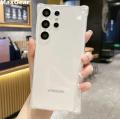 Samsung S24 Ultra Transparent Soft Bumper Clear Back Case, Shockproof TPU, Imported. 