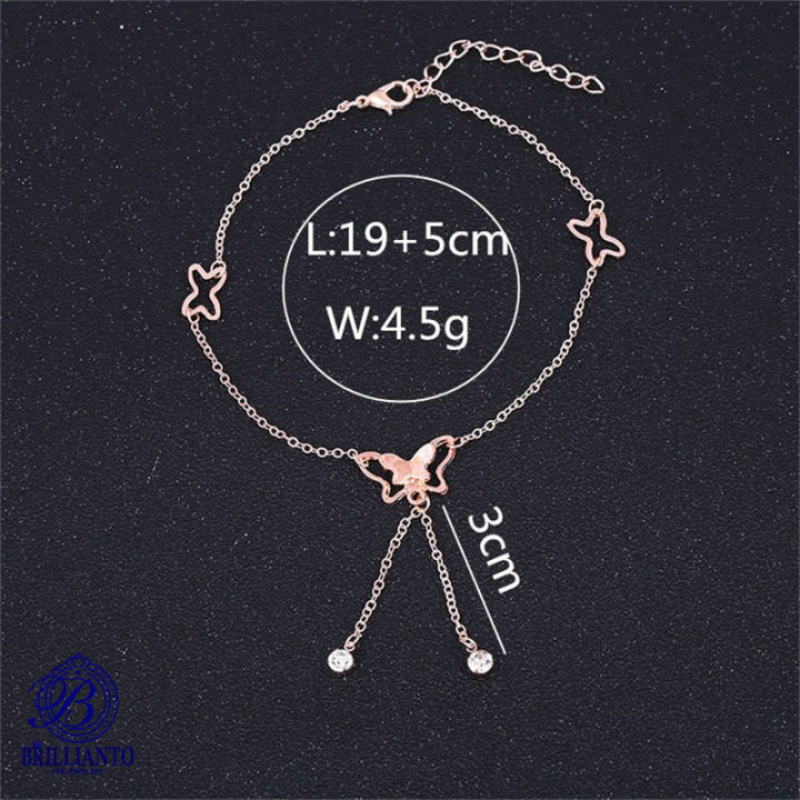Butterfly%20Anklet%20Payal%20for%20Girls%20and%20women%20Simple%20Rose%20Golden%20Foot%20Bracelet%20Pazaib%20-%20Image%207
