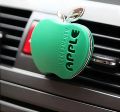 1pc Apple Shaped Car Air Freshener Dual Use Vent Clip & Dashboard Perfume Long-Lasting Fruity Scent Cute Colorful Auto Interior Alcohol-Free Aromatherapy Diffuser. 