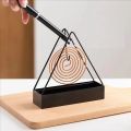 Pack Of 2 Insecticide Refill Coil stand, Metal stand Rack Hook for Room Décor Wall Mounted and Coil Stand, Nordic iron insect mosquito coil holder retro innovative home incense mosquito repellent ,Nordic Spiral Mosquito Coil Holder Iron Art Coil Frame. 