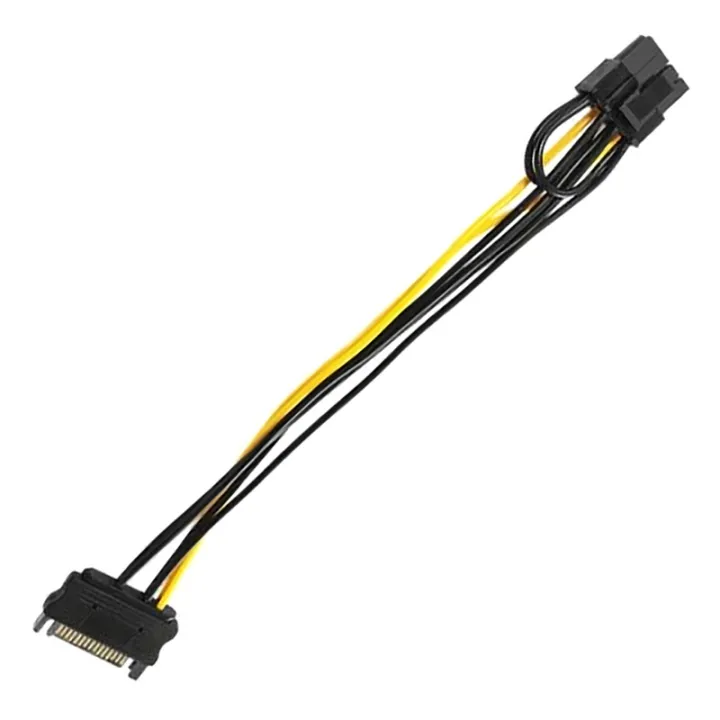 15pin%20SATA%20Male%20to%208pin%20PCI-E%20Power%20Supply%20Cable%208.16%20inch%20SATA%20Cable%2015-pin%20to%208%20pin%20cable%20Wire%20for%20Graphic%20Card%20-%20Image%208