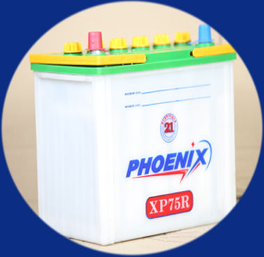 Phoenix Battery- XP75 R-12Volt - 50AH -9 Plate - Deep Cycle Lead Acid Battery –Super Storage Battery 1 Year Warranty 6 Month Free Replacement Any Problem With Warranty Card