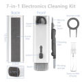 7-in-1 Keyboard Cleaning Kits Airpods Cleaner Headset Pen Laptop Screen Bluetooth Earphones Cleaning Set. 