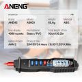 ANENG A3003 Digital Multimeter Pen Type Meter 4000 Counts Non Contact AC/DC Voltage Resistance Capacitance Hz Tester Tool. 
