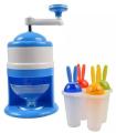 Manual Ice Crusher Machine Gola Maker For Home Easy To Use For Ladies. 