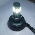 Motorcycle LED Headlight Bulb M6 with Flasher Bike Universal. 