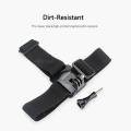 Head Strap Mount for Go Pro Hero 8, 7, 6, 5, Black, Session, Hero 4, Black, Silver, Hero+ LCD, 3+, 3, DJI Osmo Action Cameras Adjustable Elastic Band. 