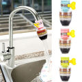 Easy Kitchen Mini Kitchen Faucet Tap Water Purifier Home Accessories Water Clean Purifier Filter with Filtration Cartridge 16-19mm. 