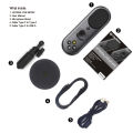 FANTECH MCX02 LEVIOSA Live Active Noise Cancellation ANC Professional Condenser Microphone With Auto Ducking And Monitoring Cardioid Polar Pattern RGB Button For Live Streaming PC Gaming Recording - Black. 