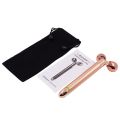 Golden Energy Beauty Bar Facial Massager Vibrating Facial Jade Roller Massage Roller Face Lifting Anti Aging Tighten Skin Care. 