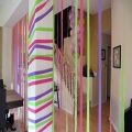 CRAPE PAPER RIBBON ROLLS FOR PARTY DECORATION ( PACK OF 12 RIBBONS ). 