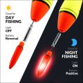THKFISH 1pc LED Light Bobbers Fishing Floats Fishing Bobbers Saltwater Freshwater Night Fishing Fishing Floats Lighted Bobbers for Crappie Walleye Catfish Bass Trout,etc 10g 20g 30g fishing accessories fishing gear fishing tackle. 