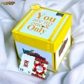 Exploson Chocolate`s Gift Box  | With 16 Big Chocolate`s | For Valentine`s Day Gift , Birthday Gift For Girl`s and Boy`s , Eid Gift. 
