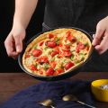 Round Premium 3-Piece Set Non-stick Pizza Pan,. 