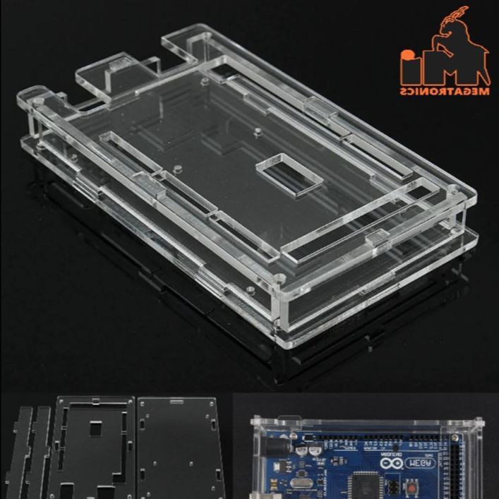 Arduino Mega2560 Case Enclosure box Transparent Acrylic protection cover