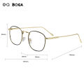 OQ BOGA 3 Styles Unisex Anti Radiation Proof Blue Light Computer Glasses Women Men Fashion Eye Protection Square Frame Eyeglasses. 