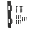 Door Strike Plate Reinforcement Plate - Front Door Security Devices Metal Plates Door Latch White Easy Install. 
