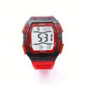 Multifunctional Square Waterproof Electronic Watch Minimalist Trend Sports Men's Watch Youth Watch. 