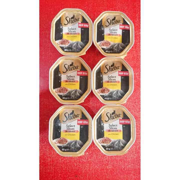Sheba Chicken In Gravy Pack Of 6 - (6x85gm)