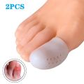 Soft and breathable big toe protector silicone toe sleeve with holes, suitable for corns and calluses blister toe separator. 