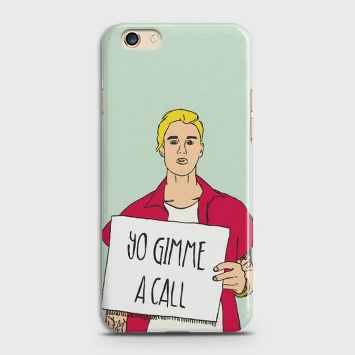 Oppo F3 Plus Cover - SkinLee HQ Hard Case - Gimme A Call - SKINLEE-434-1-206-82