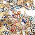 6/ Pieces MIXED Lucky Evil Eye Charms for DIY Jewelry Making – Ideal for Bracelets, Necklaces, Earrings, and Artificial Jewelry Accessories. 