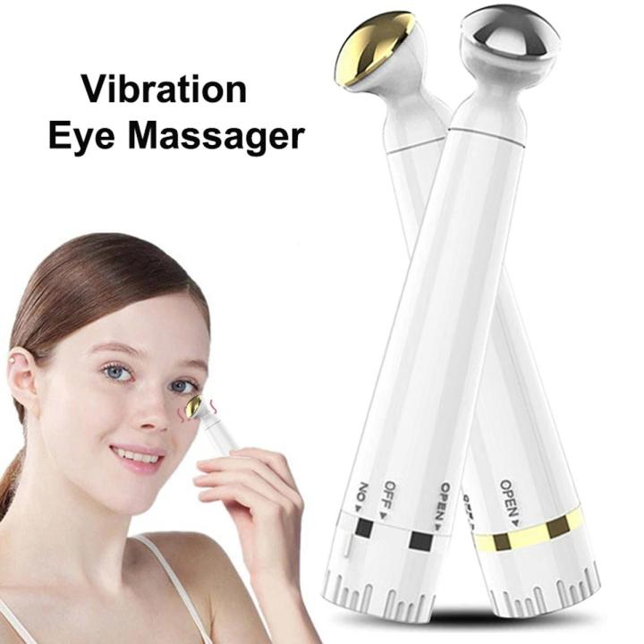 Mini Electric Eye Massager Pen Device, Dark Circle Facials Vibration  Portable Thin Face Magic Stick, Anti-