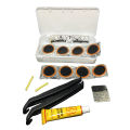 [HOT] Brand New Bike Bicycle Flat Tire Repair Kit Tool Set Kit Patch Rubber Portable Fetal Best Quality Cycling Free Shipping. 