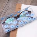 2021 Transparent Glasses Case Cover Sunglasses Holder Box Cartoon Print Eyeglasses Storage Box Clear PVC Sunglasses Pouch Bag. 