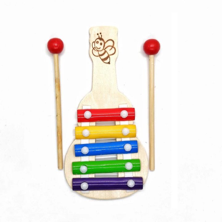 Wooden Guitar Xylophone for Kids KS