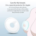 Nursing Breast Milk Collector Silica Gel 2 pcs Pair with Stopper. 