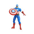 1 Pc Large Size 6 inch - Avengers Marvel Superhero Action Figures Toys Movable Head Arms Legs and Moveable Knee With Led Light Super Hero Figure - Size 15cm / 6.0 inch - Hulk Spiderman Iron Man Captain America Thanos. 